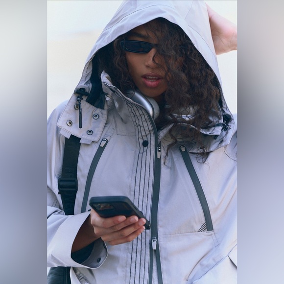 Free People Rain or Shine Trench - Picture 3 of 4